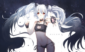 Zzzzz 1721034459konachancom 217254 Aliasing Bell Bra Choker Gloves Longhair Navel Original Panties Redeyes Twintails Underwear Whitehair Yelunomeng — osu! maps option 95
