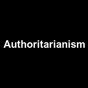 Authoritarianism — Philosophical theories option 7