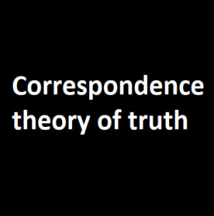 Correspondence Theory Of Truth — Philosophical theories option 20