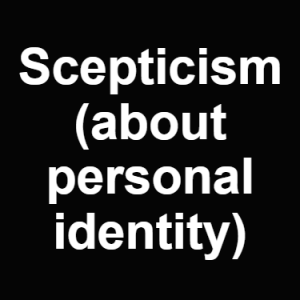 Scepticism About Personal Identity — Philosophical theories option 115