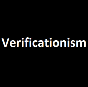 Verificationism — Philosophical theories option 134