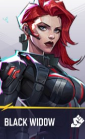 Black Widow — Marvel Rivals current hero roster option 4