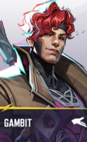 Gambit — Marvel Rivals current hero roster option 13