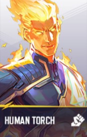 Human Torch — Marvel Rivals current hero roster option 18