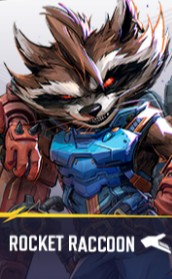 Rocket Raccoon — Marvel Rivals current hero roster option 33