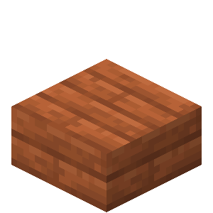 Acacia Slab Je3 Be2 — Every single block and item in minecraft 26.3 option 12