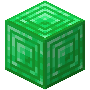 Block Of Emerald Je4 Be3 — Every single block and item in minecraft 26.3 option 100