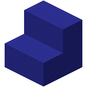 Blue Concrete Stairs N Je1 Be1 — Every single block and item in minecraft 26.3 option 117