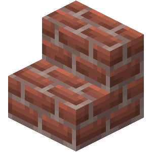 Brick Stairs N Je5 Be2 — Every single block and item in minecraft 26.3 option 138