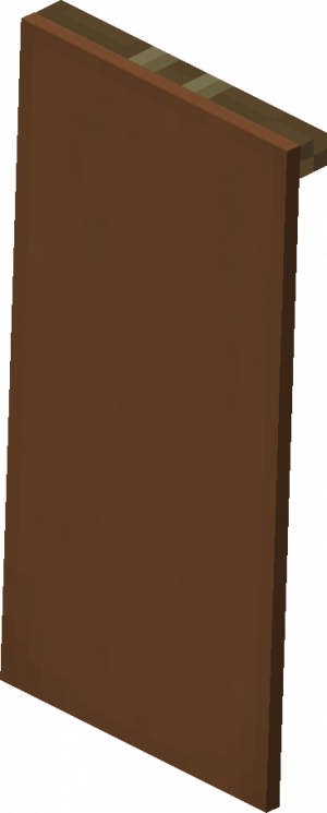 Brown Wall Banner Je2 Be2 — Every single block and item in minecraft 26.3 option 155