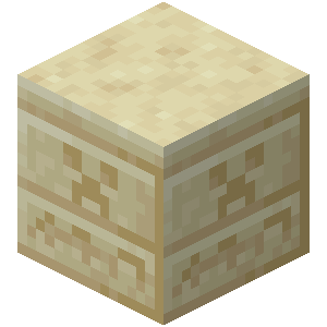 Chiseled Sandstone Je5 Be2 — Every single block and item in minecraft 26.3 option 204