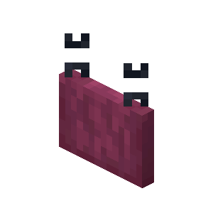 Crimson Hanging Sign Je1 Be1 — Every single block and item in minecraft 26.3 option 261