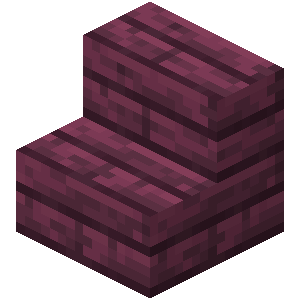 Crimson Stairs N Je1 Be1 — Every single block and item in minecraft 26.3 option 269
