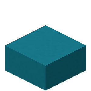 Cyan Concrete Slab Je1 Be1 — Every single block and item in minecraft 26.3 option 285