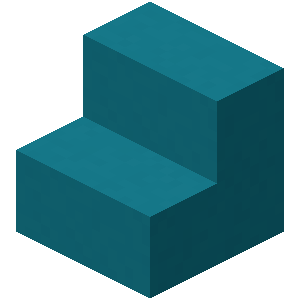 Cyan Concrete Stairs N Je1 Be1 — Every single block and item in minecraft 26.3 option 286