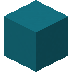 Cyan Concrete — Every single block and item in minecraft 26.3 option 287