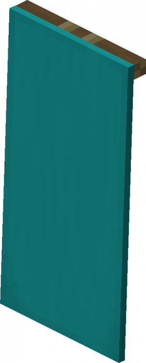 Cyan Wall Banner Je2 Be2 — Every single block and item in minecraft 26.3 option 293