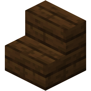 Dark Oak Stairs N Je4 Be2 — Every single block and item in minecraft 26.3 option 311