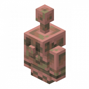 Exposed Copper Golem Statue Je1 — Every single block and item in minecraft 26.3 option 386