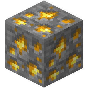 Gold Ore Je7 Be4 — Every single block and item in minecraft 26.3 option 414
