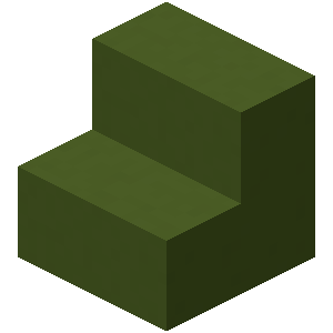 Green Concrete Stairs N Je1 Be1 — Every single block and item in minecraft 26.3 option 444