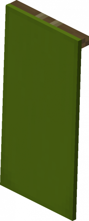 Green Wall Banner Je2 Be2 — Every single block and item in minecraft 26.3 option 451