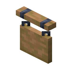 Zzzzz 1790035742jungle Wall Hanging Sign Je2 Be2 — Every single block and item in minecraft 26.3 option 491