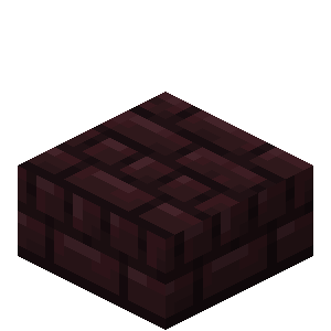 Zzzzz 1790035744nether Brick Slab Je4 Be5 — Every single block and item in minecraft 26.3 option 616