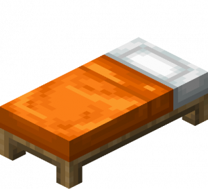 Zzzzz 1790035745orange Bed — Every single block and item in minecraft 26.3 option 648