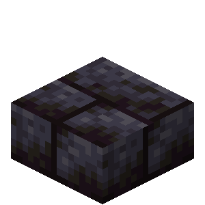 Zzzzz 1790035746polished Blackstone Brick Slab Je1 Be1 — Every single block and item in minecraft 26.3 option 737