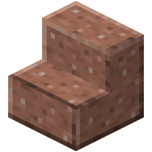 Zzzzz 1790035747polished Granite Stairs N Je1 Be1 — Every single block and item in minecraft 26.3 option 760