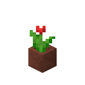 Zzzzz 1790035748potted Red Tulip Je5 — Every single block and item in minecraft 26.3 option 821