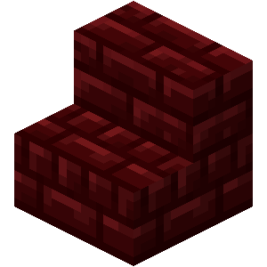 Zzzzz 1790035905red Nether Brick Stairs N Je3 Be3 — Every single block and item in minecraft 26.3 option 872