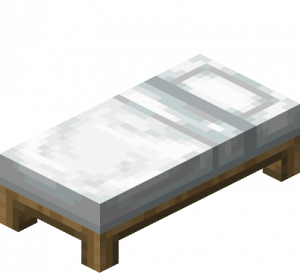 Zzzzz 1790035909white Bed N — Every single block and item in minecraft 26.3 option 1085