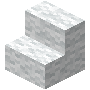 Zzzzz 1790035909white Wool Stairs N Je1 Be1 — Every single block and item in minecraft 26.3 option 1101