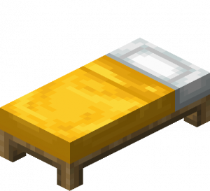 Zzzzz 1790035909yellow Bed — Every single block and item in minecraft 26.3 option 1105