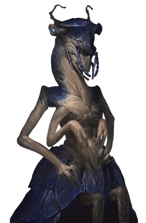 Arthropoidslender03 — Stellaris Portraits 4.0 (BioGenesis) option 34