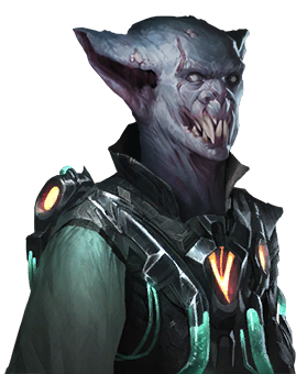 Necroids14portraitblue — Stellaris Portraits 4.0 (BioGenesis) option 164