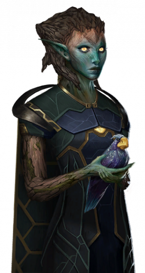 Plant 17 Female Scientist Outfit — Stellaris Portraits 4.0 (BioGenesis) option 167