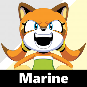 Marine — All Canon Sonic Characters (WIP) option 73