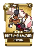 Cerebella3blitznglamour — Skullgirls Mobile ver 8.11 option 79