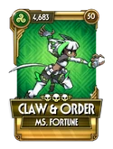 Msfortune3clawnorder — Skullgirls Mobile ver 8.11 option 180