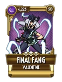 Valentine3finalfang — Skullgirls Mobile ver 8.11 option 302
