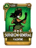 Valentine3surgeongeneral — Skullgirls Mobile ver 8.11 option 299