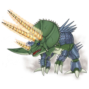 600px Triceramonx2 — Perfect Digimon option 30