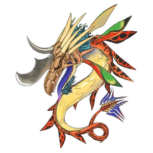 Mega Seadramon X — Perfect Digimon option 200