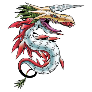Mega Seadramon — Perfect Digimon option 201