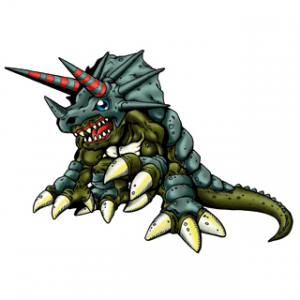 Triceramon — Perfect Digimon option 264