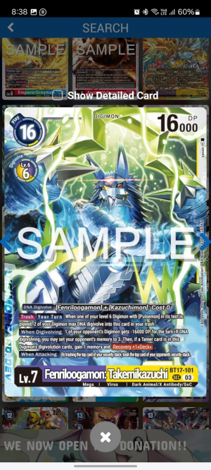 lannister card sleeves Jesmon GX ACE [BT20-021] (Textured) [Release Special Booster Ver.2.5] main image 1