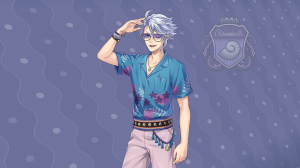 Cardazulrtropicalwear — TWISTED WONDERLAND (Cartas Azul Ashengrotto) option 7